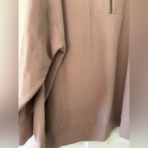 Maurices Soft Mauve Half-Zip Pullover - Picture 3 of 6